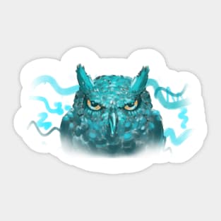 Blue Owl Sticker